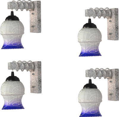 Somil Pendant Wall Lamp Without Bulb(Pack of 4)
