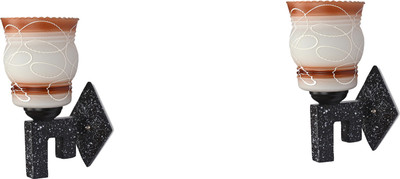 AFAST Uplight Wall Lamp Without Bulb(Pack of 2)