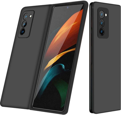 CASE CREATION Back Cover for New Samsung Galaxy Z Fold 2 (2020) Ultra Slim Lightweight Hard Premium Matte Finish Original(Black, Hard Case, Pack of: 1)