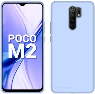 Case Creation Back Cover for New Xiaomi Redmi 9 Prime (2020) Luxury OG Series Slim Silicone Designer Case(Purple, Grip Case)