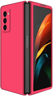 Pro Designer Unique Book Cover for Samsung Galaxy Z Fold 2 2020(Red, Hard Case, Pack of: 1)