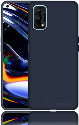 CASE CREATION Back Cover for Realme 7 Pro(Blue, Waterproof, Pack of: 1)