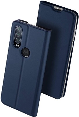 Helix Flip Cover for Samsung Galaxy J8(Blue, Shock Proof, Pack of: 1)