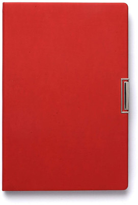 COI Diary HOT RED UNDATED - Unique Stationery A5 Pocket Planner and Organiser for Business Interviews and Corporate Meetings with Pen. A5 Journal RULED 180 Pages(Red)