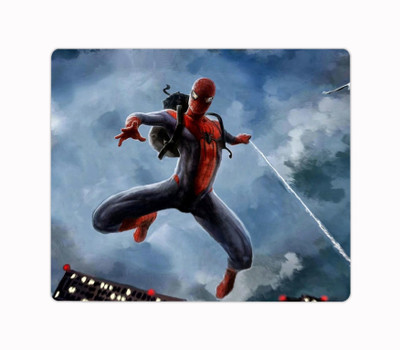 Impresion SpiderMan Designer Printed Premium Designer Mouse Pad for Computer/Laptop (22.5cm x 19cm) - C160 Non Slip Base Mousepad(Multicolor)