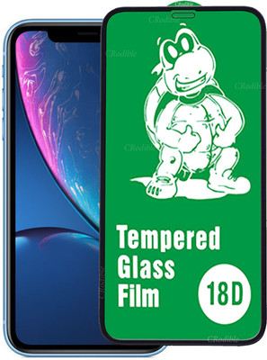 DeepzHub Edge To Edge Tempered Glass for Apple iPhone XR(Pack of 1)
