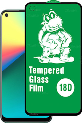 DeepzHub Edge To Edge Tempered Glass for Realme 7i(Pack of 1)