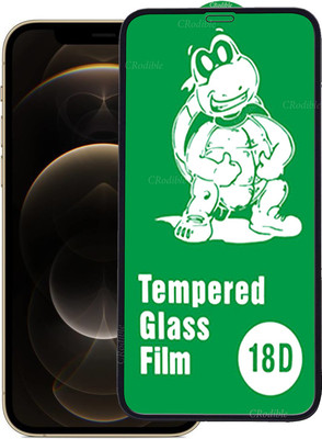 DeepzHub Edge To Edge Tempered Glass for Apple iPhone 12 Pro(Pack of 1)