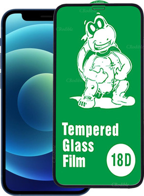 CRodible Edge To Edge Tempered Glass for iPhone 12 Mini(Pack of 1)