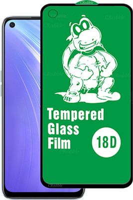 DeepzHub Edge To Edge Tempered Glass for Realme 6(Pack of 1)
