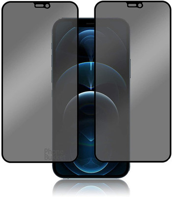 realtech Tempered Glass Guard for Apple iPhone 12 Pro (6.1 Inch)(Pack of 2)