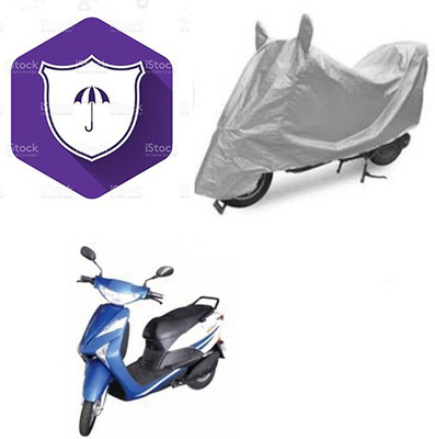 SANJU Waterproof Two Wheeler Cover for Indus(Yo Xplor, Silver)