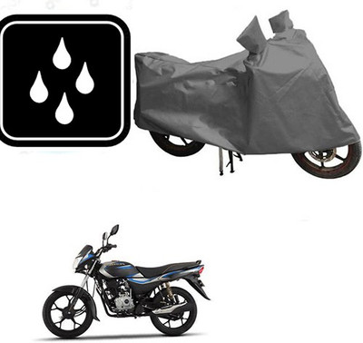 RPSENTTERPR Waterproof Two Wheeler Cover for Bajaj(Pulsar 135 LS DTS-i, Grey)