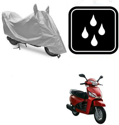 RPSENTTERPR Waterproof Two Wheeler Cover for Mahindra(Gusto, Silver)