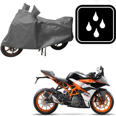 RPSENTTERPR Waterproof Two Wheeler Cover for KTM(RD 350, Grey)