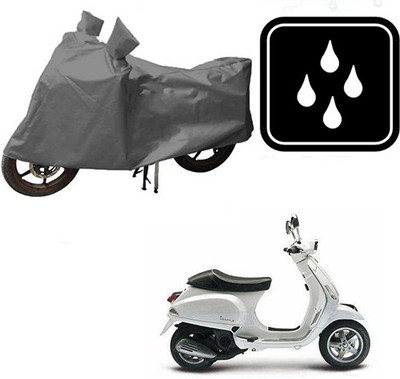 RPSENTTERPR Waterproof Two Wheeler Cover for Bajaj(Platina 100 DTS-i, Grey)