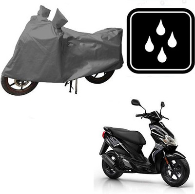 RPSENTTERPR Waterproof Two Wheeler Cover for Yamaha(Jog R, Grey)