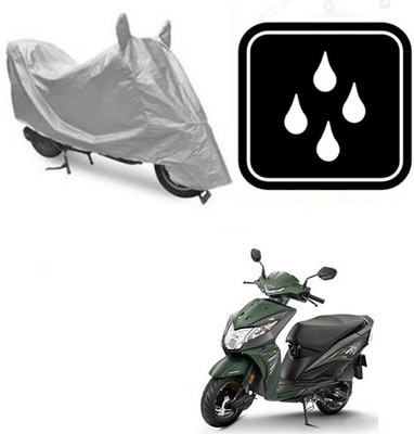 SANJU Waterproof Two Wheeler Cover for Honda(Deo, Silver)