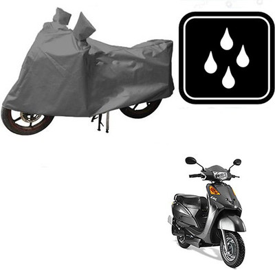 Mdstar Waterproof Two Wheeler Cover for Indus(Yo Spark, Grey)