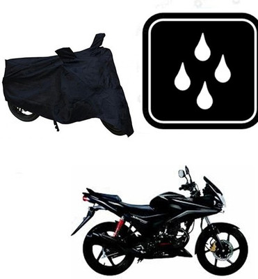 RPSENTTERPR Waterproof Two Wheeler Cover for Honda(CBF Stunner, Black)