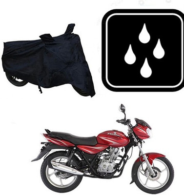 RPSENTTERPR Waterproof Two Wheeler Cover for Bajaj(Discover 125 DTS-i, Black)