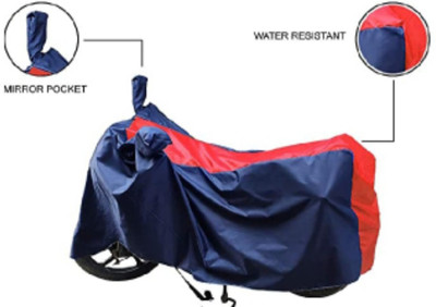 Aaka Creations Two Wheeler Cover for Royal Enfield(Thunderbird 350, Blue, Red)