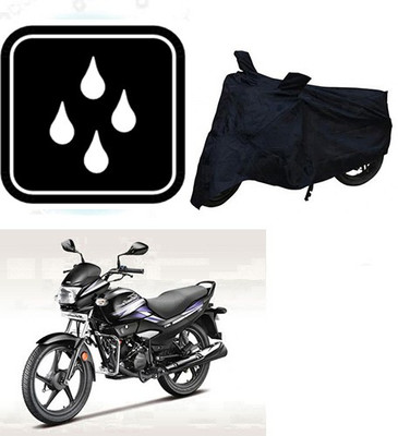Mdstar Waterproof Two Wheeler Cover for Hero(XCD 125cc, Black)