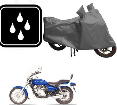 RPSENTTERPR Waterproof Two Wheeler Cover for Bajaj(Boxer, Grey)