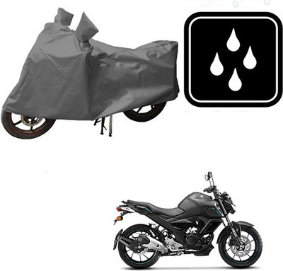 RPSENTTERPR Waterproof Two Wheeler Cover for Yamaha(FZ16, Grey)