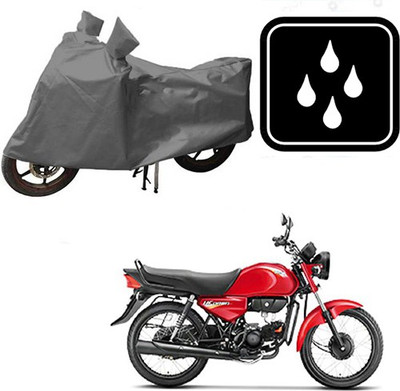 RPSENTTERPR Waterproof Two Wheeler Cover for Hero(CD Dawn, Grey)