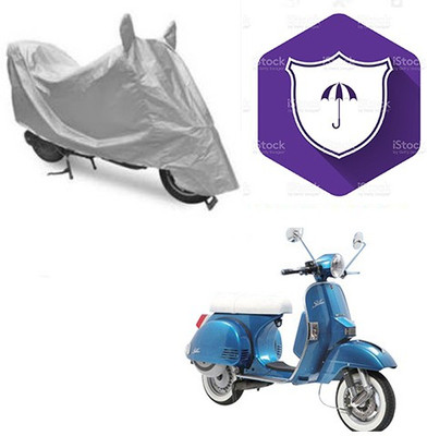 SANJU Waterproof Two Wheeler Cover for LML(Star Euro, Silver)