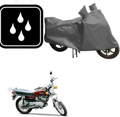 RPSENTTERPR Waterproof Two Wheeler Cover for Yamaha(Saluto, Grey)