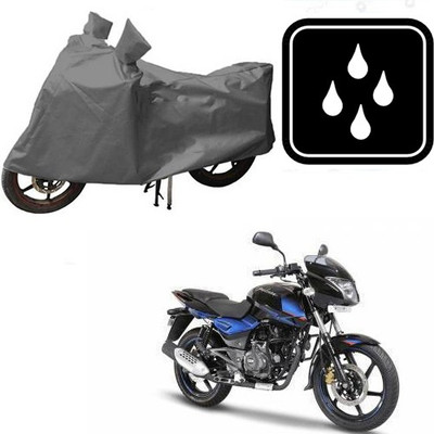 RPSENTTERPR Waterproof Two Wheeler Cover for Bajaj(Pulsar 150 DTS-i, Grey)