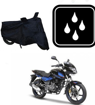 SANJU Waterproof Two Wheeler Cover for Bajaj(Pulsar 150 DTS-i, Black)