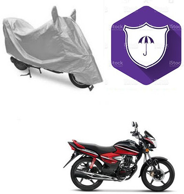 SANJU Waterproof Two Wheeler Cover for Honda(CB, Silver)