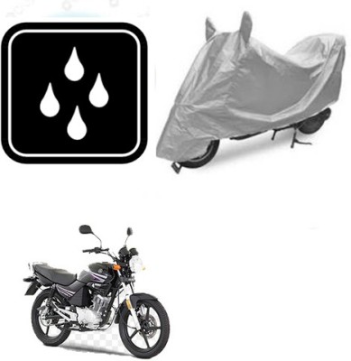 SANJU Waterproof Two Wheeler Cover for Yamaha(Libero, Silver)