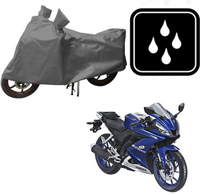 RPSENTTERPR Waterproof Two Wheeler Cover for Yamaha(Ray Z, Grey)