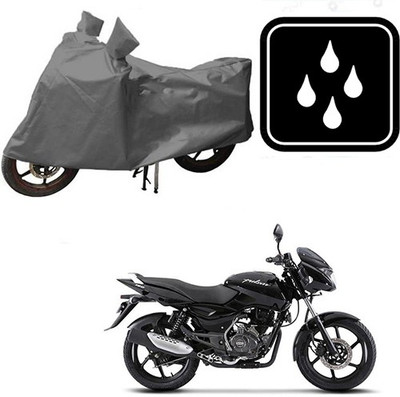 RPSENTTERPR Waterproof Two Wheeler Cover for Bajaj(Pulsar 180 DTS-i, Grey)