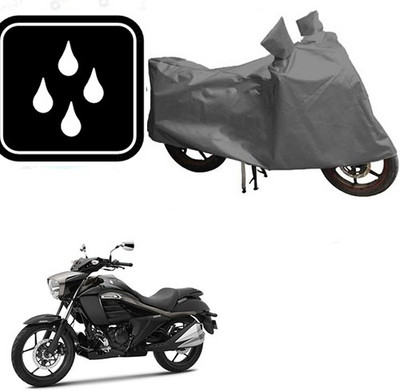 RPSENTTERPR Waterproof Two Wheeler Cover for Suzuki(Let's, Grey)