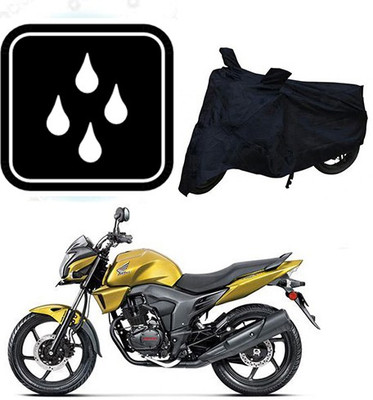 SANJU Waterproof Two Wheeler Cover for Honda(CB Trigger, Black)