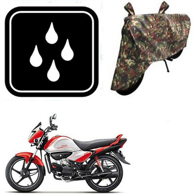 RPSENTTERPR Waterproof Two Wheeler Cover for Hero(Splendor I Smart, Multicolor)