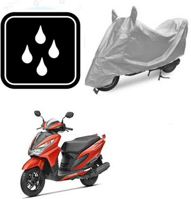 RPSENTTERPR Waterproof Two Wheeler Cover for Honda(Grazia, Silver)