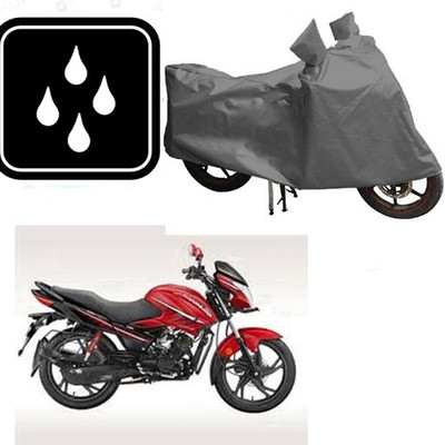 RPSENTTERPR Waterproof Two Wheeler Cover for Hero(HF Dawn, Grey)