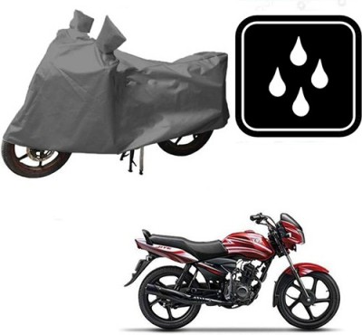 RPSENTTERPR Waterproof Two Wheeler Cover for TVS(Jive, Grey)