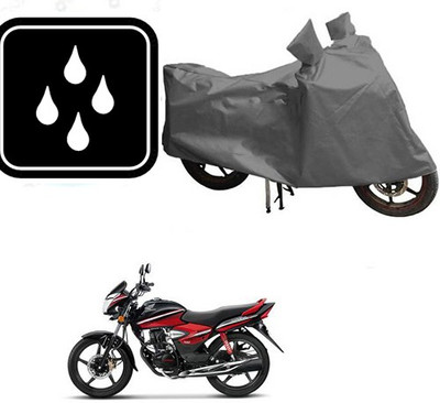 RPSENTTERPR Waterproof Two Wheeler Cover for Honda(CB Trigger, Grey)