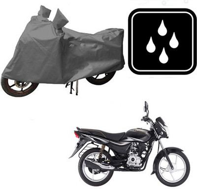 RPSENTTERPR Waterproof Two Wheeler Cover for Bajaj(Platina 100 DTS-i, Grey)