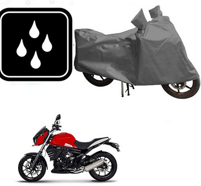 RPSENTTERPR Waterproof Two Wheeler Cover for Mahindra(Pantero, Grey)