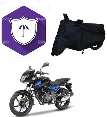 SANJU Waterproof Two Wheeler Cover for Bajaj(Pulsar 150 DTS-i, Black)