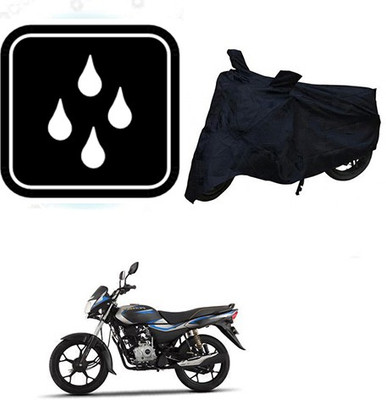 RPSENTTERPR Waterproof Two Wheeler Cover for Bajaj(Pulsar 135 LS DTS-i, Black)