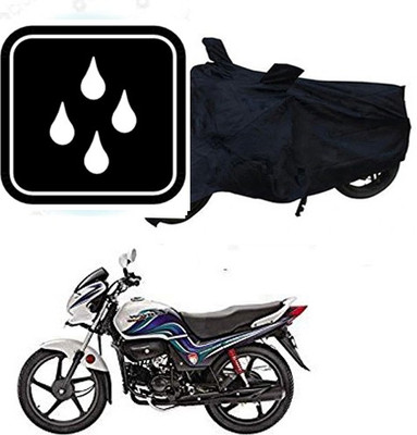 SANJU Waterproof Two Wheeler Cover for Hero(Passion Pro TR, Black)